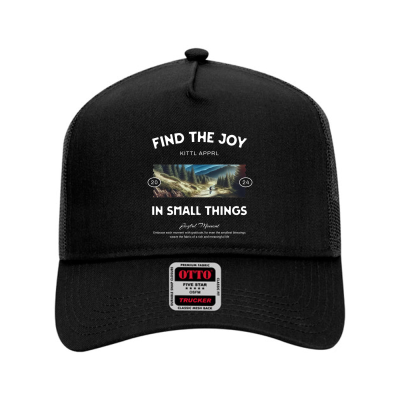 Find The Joy Mesh Back Trucker Hat | Artistshot