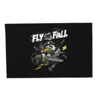 Fly Or Fall Dornier Rug | Artistshot