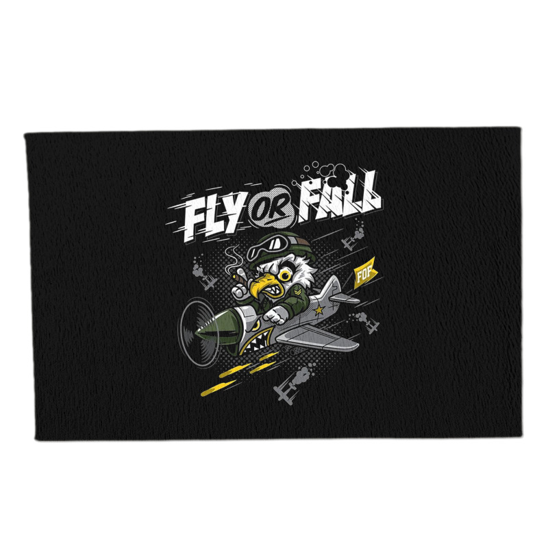 Fly Or Fall Dornier Rug | Artistshot