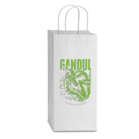 Gandul Double Wine Paper Bag - 6 1/2 X 3 1/2 X 12 3/8 | Artistshot