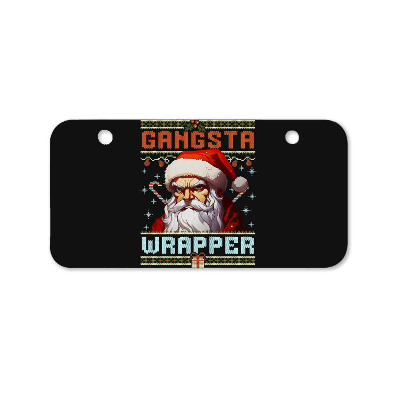 Gangsta Wrapper Bicycle License Plate | Artistshot