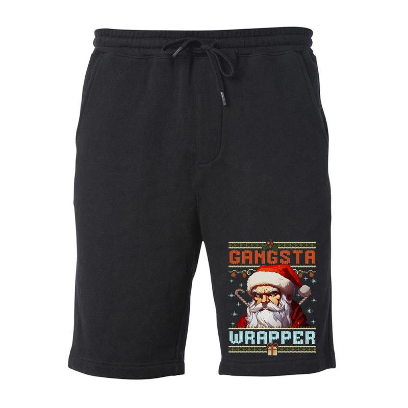 Gangsta Wrapper Fleece Short | Artistshot