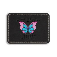 Get Away Now Rectangle  Leatherette Patch | Artistshot