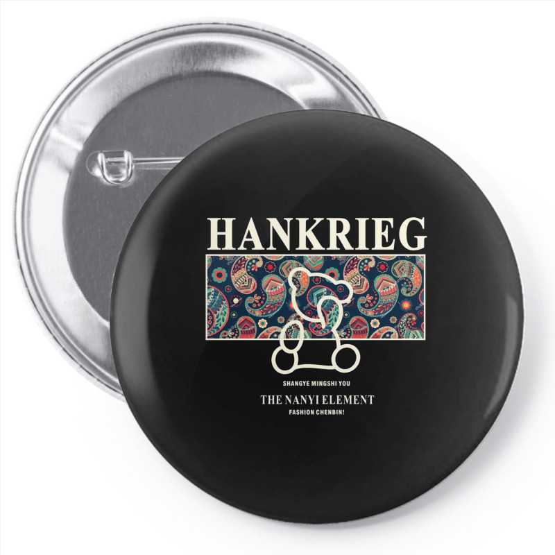 Hankrieg Pin-back Button | Artistshot