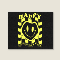 Happy Smile Rebuild Effect Landscape Canvas Print | Artistshot