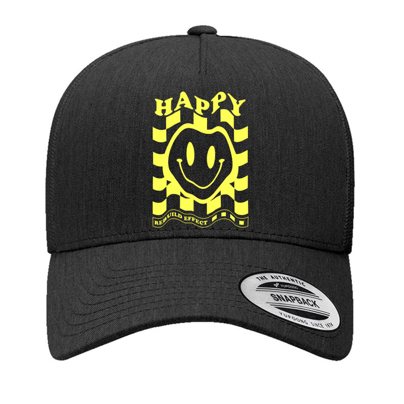 Happy Smile Rebuild Effect Yupoong Trucker Cap | Artistshot