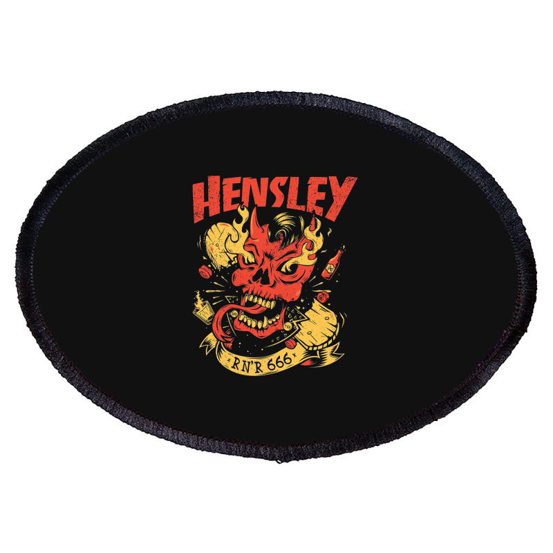 Hensley Oval Patch | Artistshot