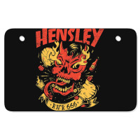 Hensley Atv License Plate | Artistshot