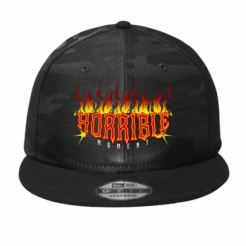 Horrible Moment Camo Snapback | Artistshot