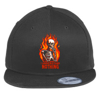 I Understand Nothing Flat Bill Snapback Cap | Artistshot