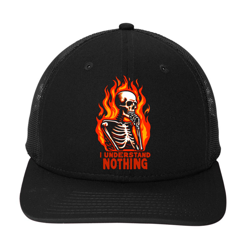 I Understand Nothing Snapback Trucker Cap | Artistshot