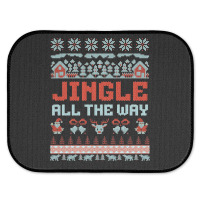 Jingle All The Way Rear Car Mat | Artistshot