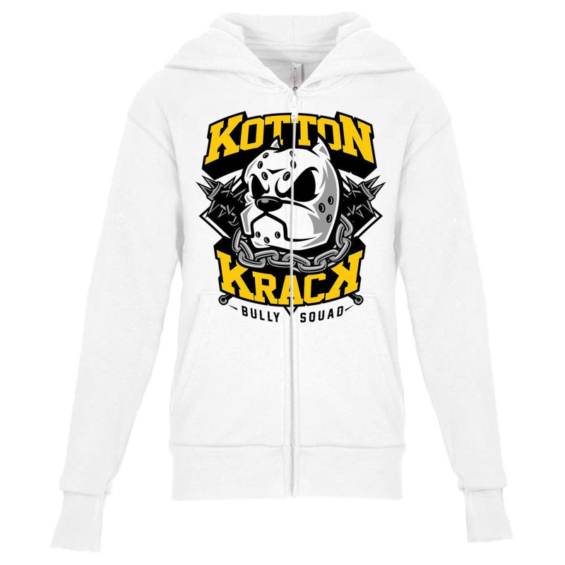 Kotton Krack Youth Zipper Hoodie | Artistshot