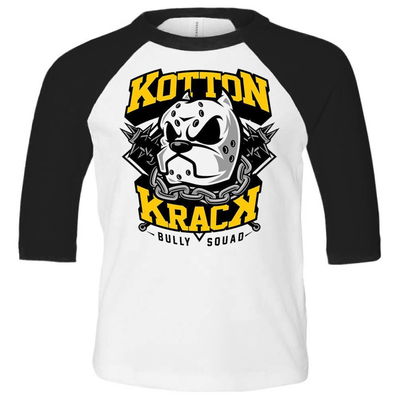 Kotton Krack Toddler 3/4 Sleeve Tee | Artistshot