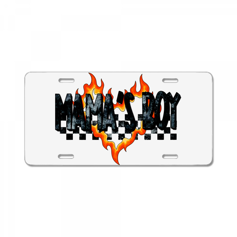 Mama's Boy License Plate | Artistshot