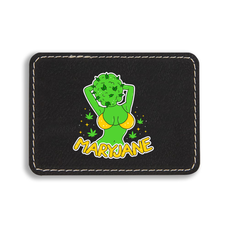 Mary Jane Rectangle  Leatherette Patch | Artistshot