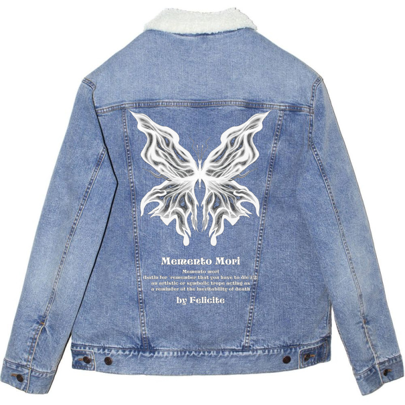 Memento Mori Unisex Sherpa-lined Denim Jacket | Artistshot