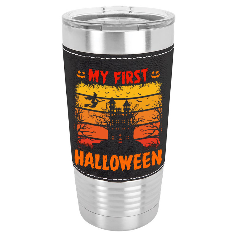 My First Halloween Leatherette Tumbler | Artistshot