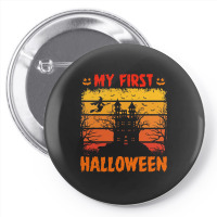 My First Halloween Pin-back Button | Artistshot