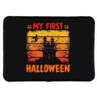 My First Halloween Rectangle Patch | Artistshot