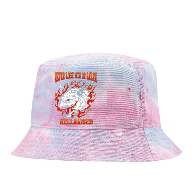 Never Lose, Win Or Learn Hellraised Tie Dyed Bucket Hat | Artistshot