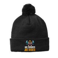 No Excuses Just Result Pom Pom Beanie | Artistshot