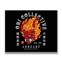 Oni Collective Metal Print Horizontal | Artistshot