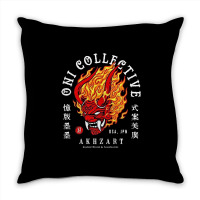 Oni Collective Throw Pillow | Artistshot