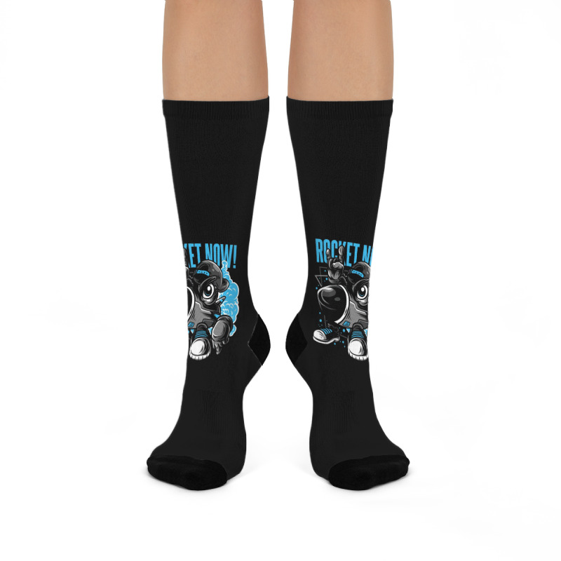 Rocket Now Crew Socks | Artistshot