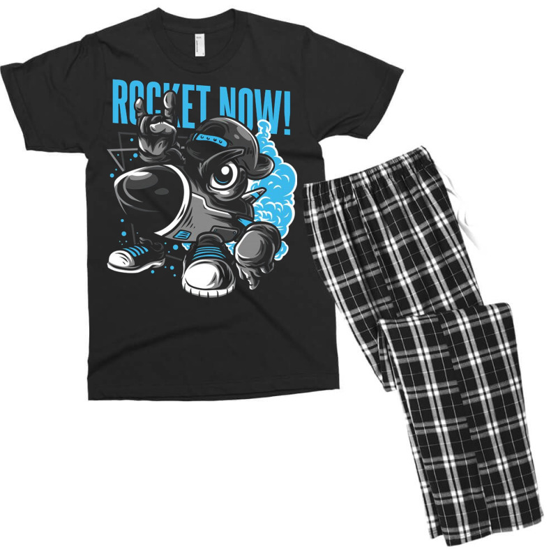 Rocket Now Men's T-shirt Pajama Set | Artistshot