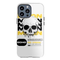 Skull With Moon Iphone 13 Pro Max Case | Artistshot