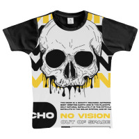 Skull With Moon Graphic Youth T-shirt | Artistshot