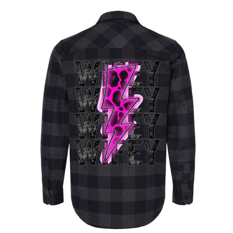 Wifey Flannel Shirt | Artistshot