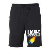 I Melt Snowflakes Funny Conservative Fleece Short | Artistshot