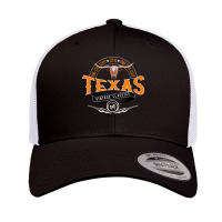 Vintage Classic Style Texas Lone Star Longhorn Design Retro Trucker Cap | Artistshot