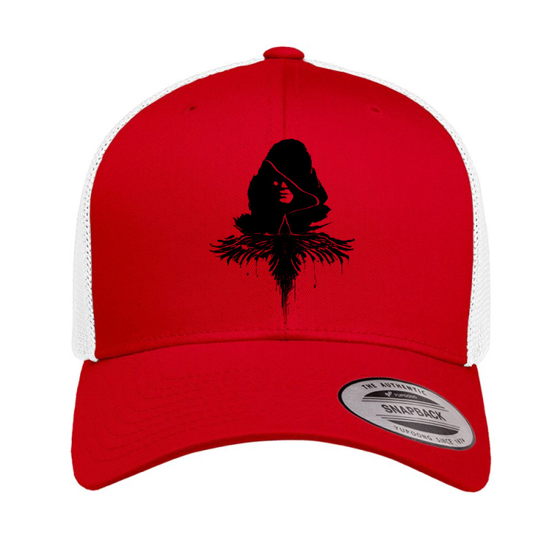 The Crow Premium Retro Trucker Cap by MONIQUEWORTH | Artistshot