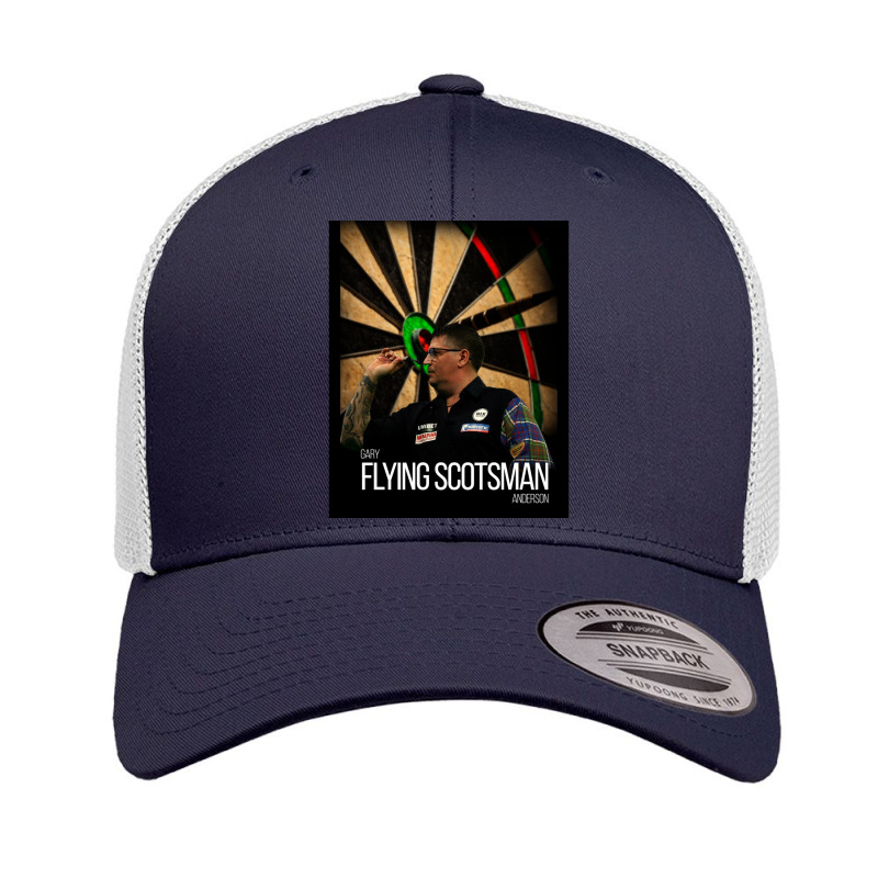 Gary The Flying Scotsman Anderson Darts Graphic Retro Trucker Cap by THOMASMANUEL | Artistshot