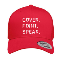 Cover. Point. Spear. Retro Trucker Cap | Artistshot