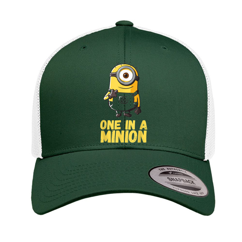 Despicable Me Minions Portrait Retro Trucker Cap by cm-arts | Artistshot