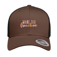 What The Fricative Speech Language Pathologist Speechie Boho Rainbow R Retro Trucker Cap | Artistshot