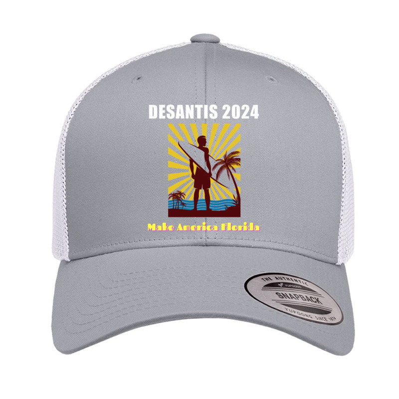 Ron Desantis For President 2024 Conservative Retro Trucker Cap | Artistshot