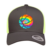 Basketball Tie Dye Rainbow Trippy Hippie Retro Trucker Cap | Artistshot