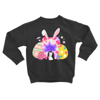 Aster Day Dental T  Shirt Dental Cute Tooth Bunny Ears Easter Day Dent Toddler Sweatshirt | Artistshot