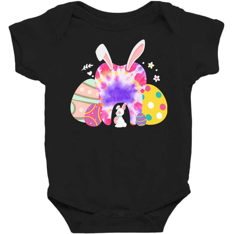 Aster Day Dental T  Shirt Dental Cute Tooth Bunny Ears Easter Day Dent Baby Bodysuit by dskiles665 | Artistshot