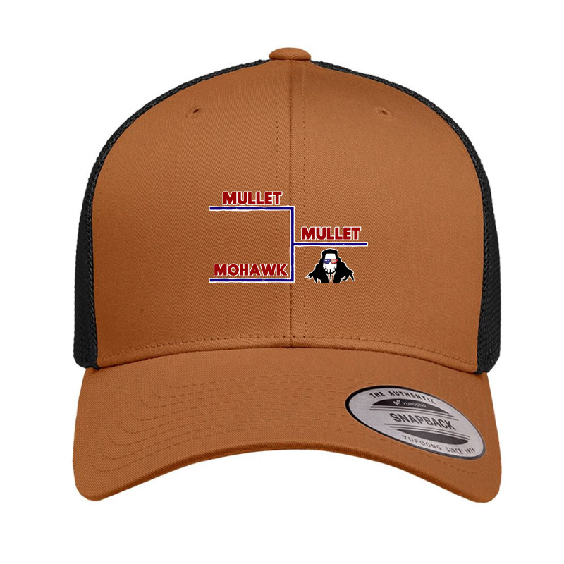 Mullet Vs Mohawk Rwb Retro Trucker Cap by atereabag | Artistshot