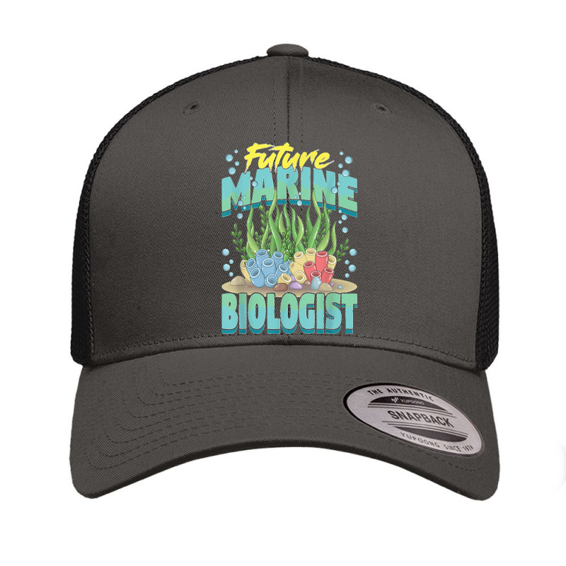 Future Marine Biologist Ocean Life Marine Biology Student Retro Trucker Cap | Artistshot