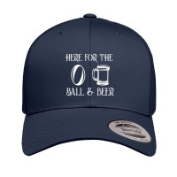 Balls & Beer Funny American Football Alley Sport Drinking Retro Trucker Cap | Artistshot