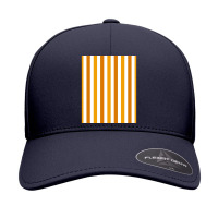 Vertical Striped Colors Skirt Graphic Seamless Cap | Artistshot