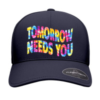 Tomorrow Needs You Mentaly Healthy Matters Awareness Support Seamless Cap | Artistshot