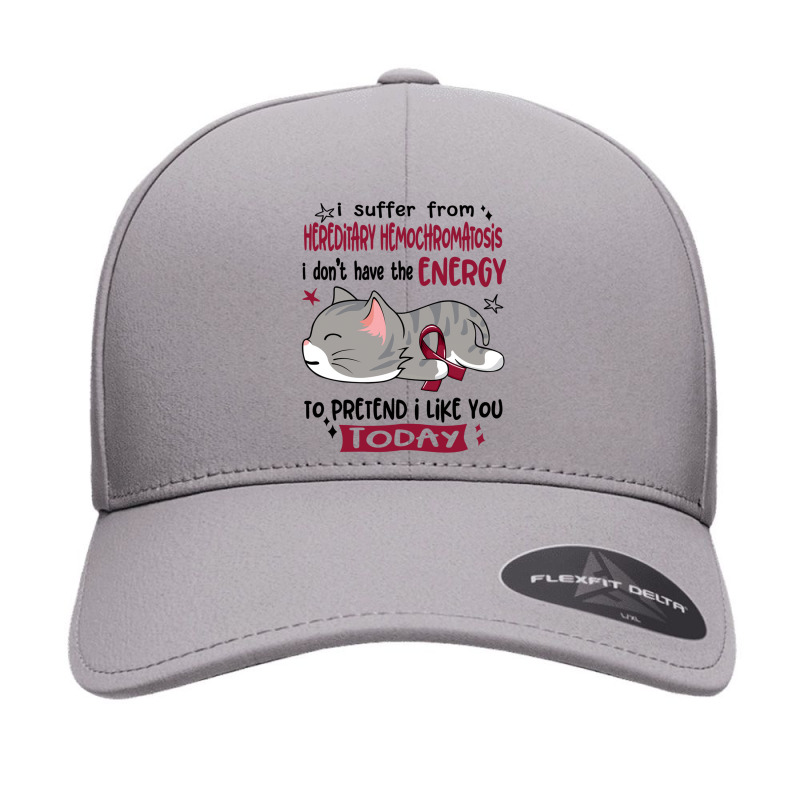 Hereditary Hemochromatosis Awareness, I Suffer From Hereditary Hemochr Seamless Cap by JACOBMCCOLLUM | Artistshot